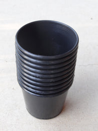 Squat orchid pots: 10 x 80mm